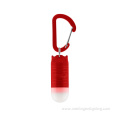 Promotional Selling Mini LED Carabiner Keychain Light